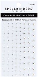 Bild von Spellbinders Color Essentials Gems 108/Pkg-Spectrum
