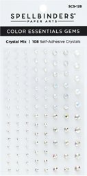 Bild von Spellbinders Color Essentials Gems 108/Pkg-Crystal Mix