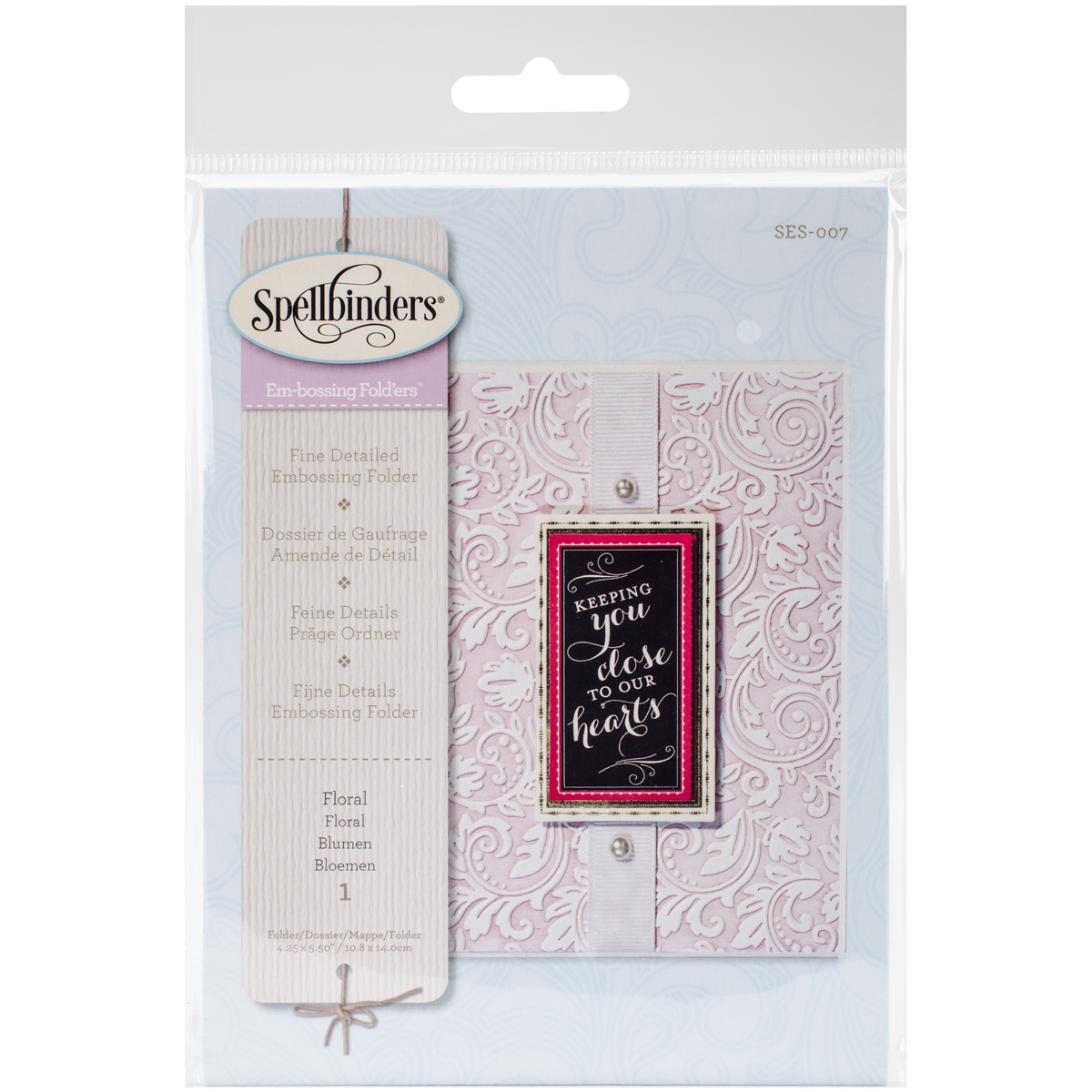 Bild von Spellbinders Embossing Folder Small-Floral