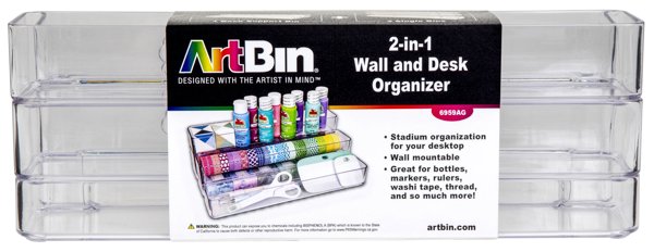 Bild von ArtBin 2-In-1 Wall and Desktop Organizer-Clear