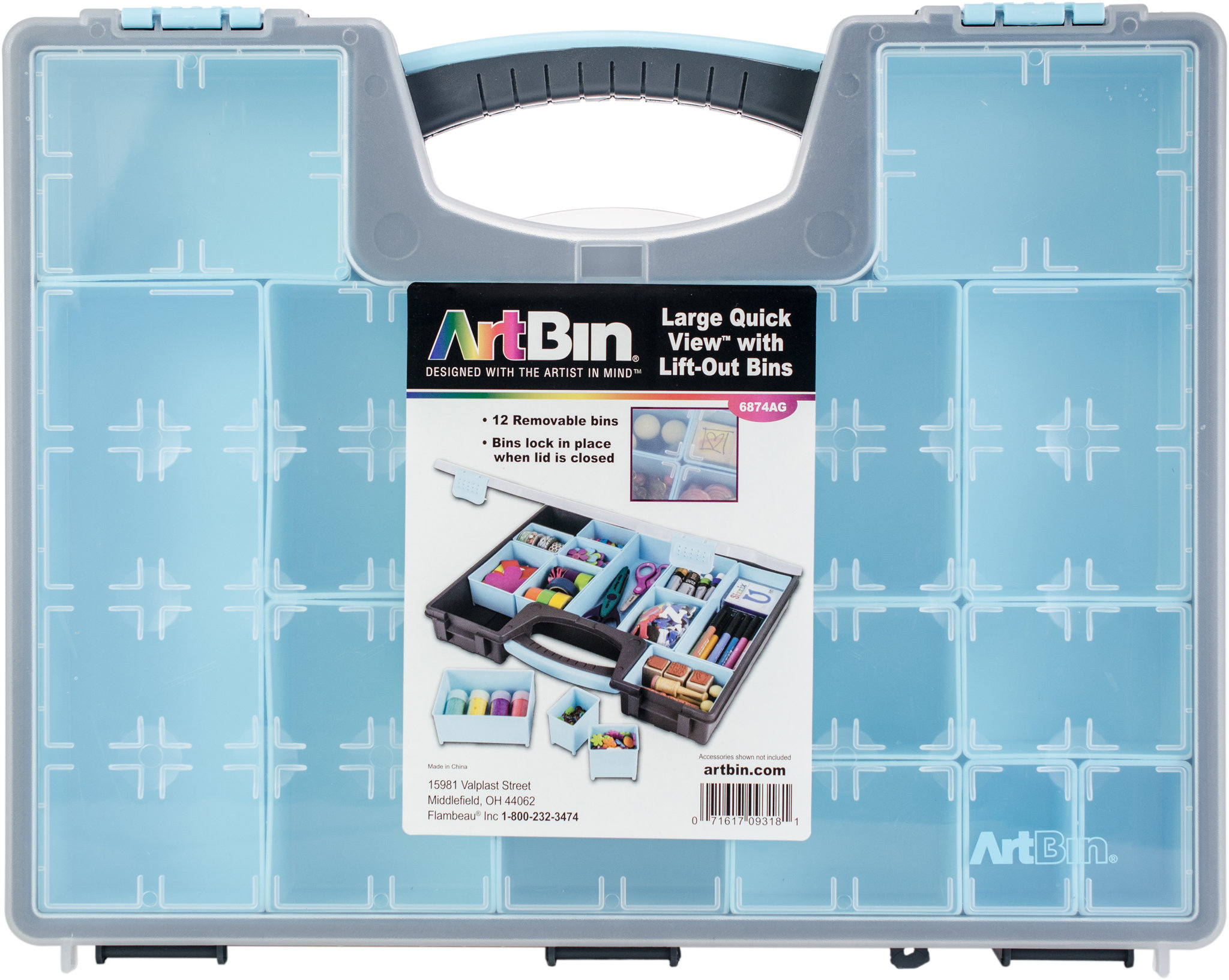 Bild von Artbin Quick View Large W/Removable Bins-13 Bins