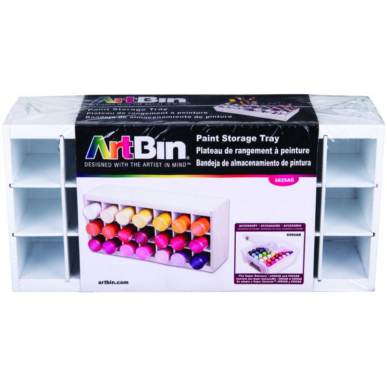 Bild von ArtBin Paint Storage Tray-5.55"X12.125"X5.75" White