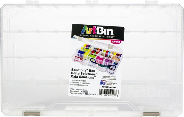 Bild von ArtBin Solutions Box 4-48 Compartments-14.125"X9"X2" Translucent