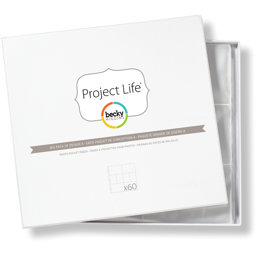 Bild von Project Life Photo Pocket Pages 60/Pkg-Design A