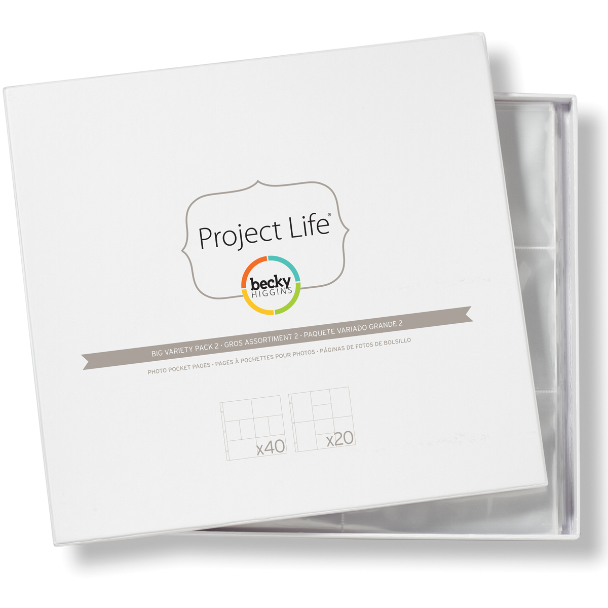 Bild von Project Life Photo Pocket Pages 60/Pkg-Big Variety Pack 2