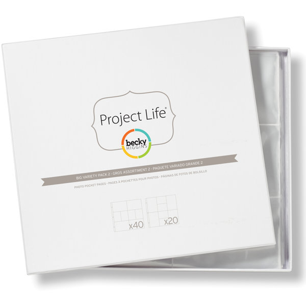 Bild von Project Life Photo Pocket Pages 60/Pkg-Big Variety Pack 2