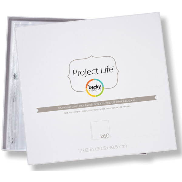 Bild von Project Life Page Protectors 12"X12" 60/Pkg    - 