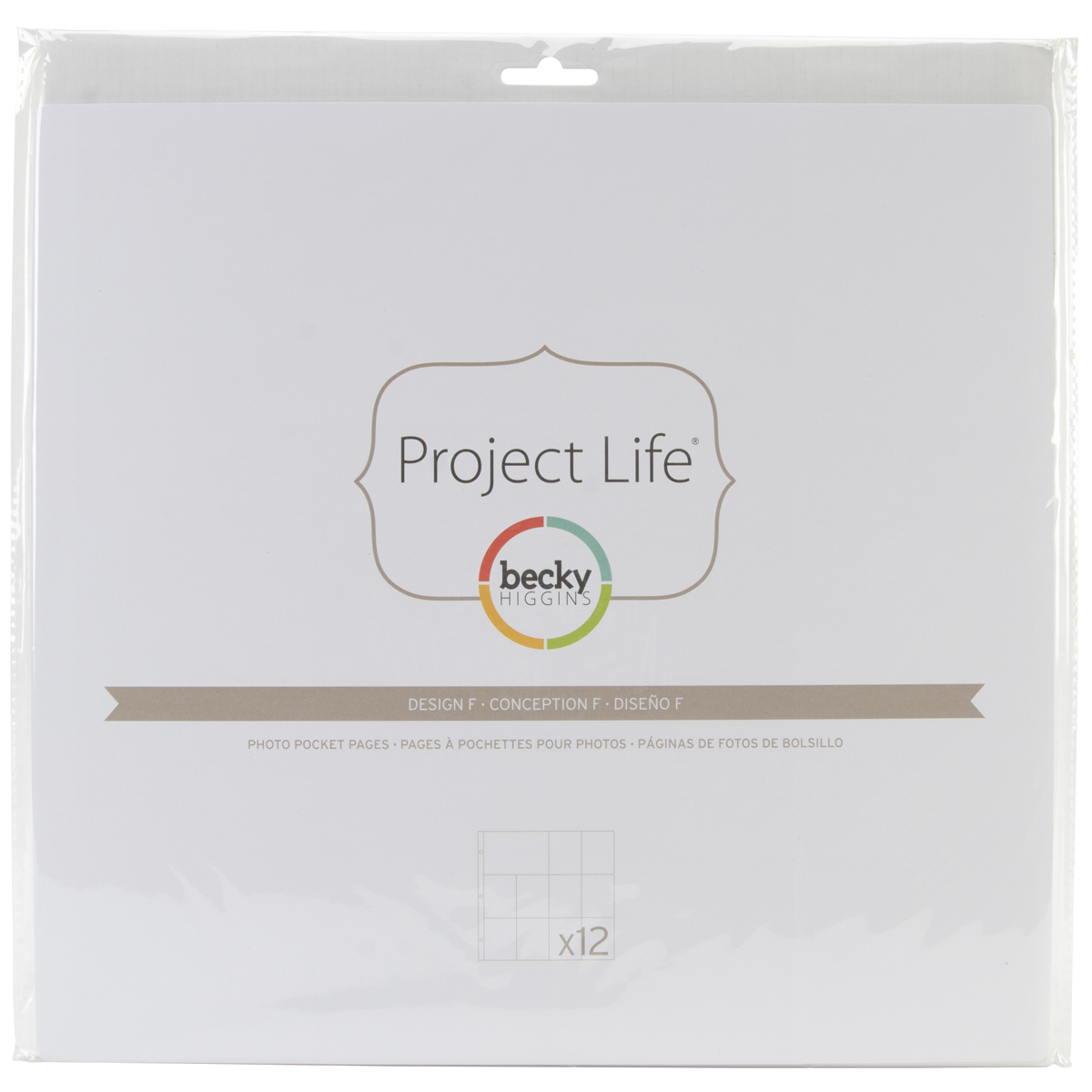 Bild von Project Life Photo Pocket Pages 12/Pkg-Design F