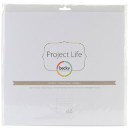 Bild von Project Life Photo Pocket Pages 12/Pkg-Design F