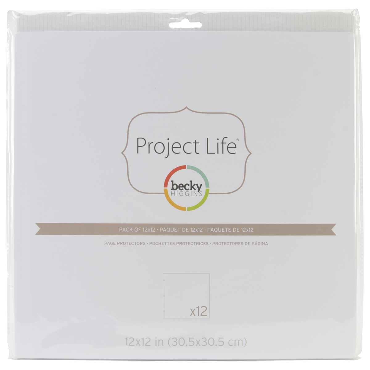 Bild von Project Life Page Protectors 12"X12" 12/Pkg-      