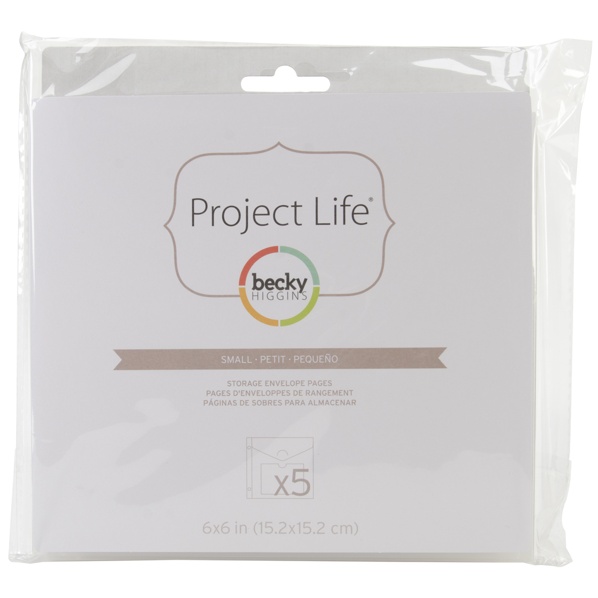 Bild von Project Life Big Envelope Pages 6"X6" 5/Pkg- 