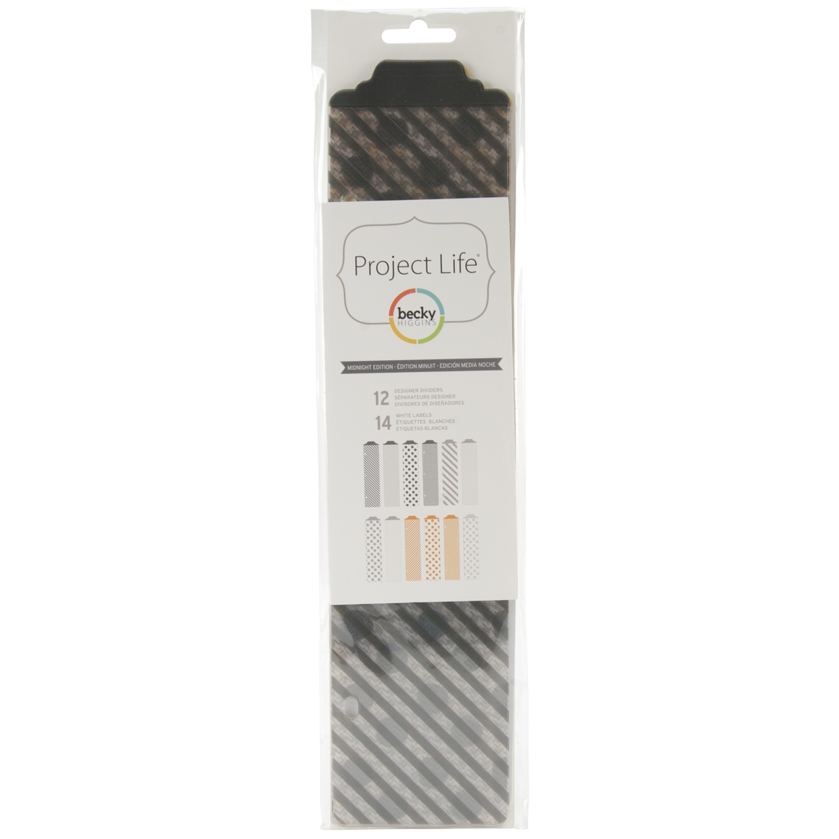 Bild von Project Life Designer Dividers -Midnight Edition
