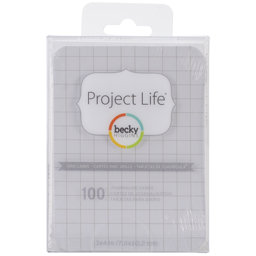 Bild von Project Life 3"X4" Cards 100/Pkg-Grid