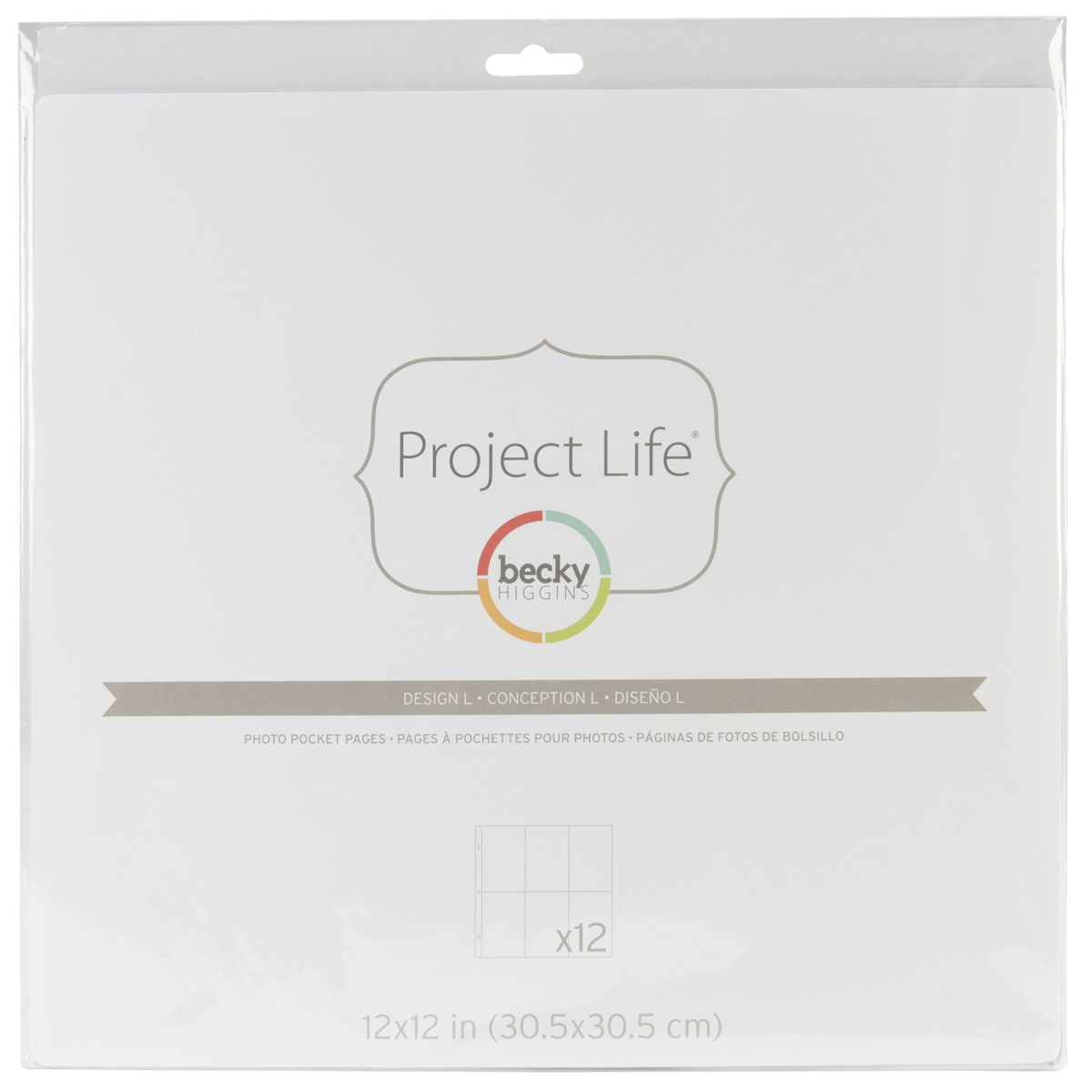 Bild von Project Life Photo Pocket Pages 12/Pkg-Design L