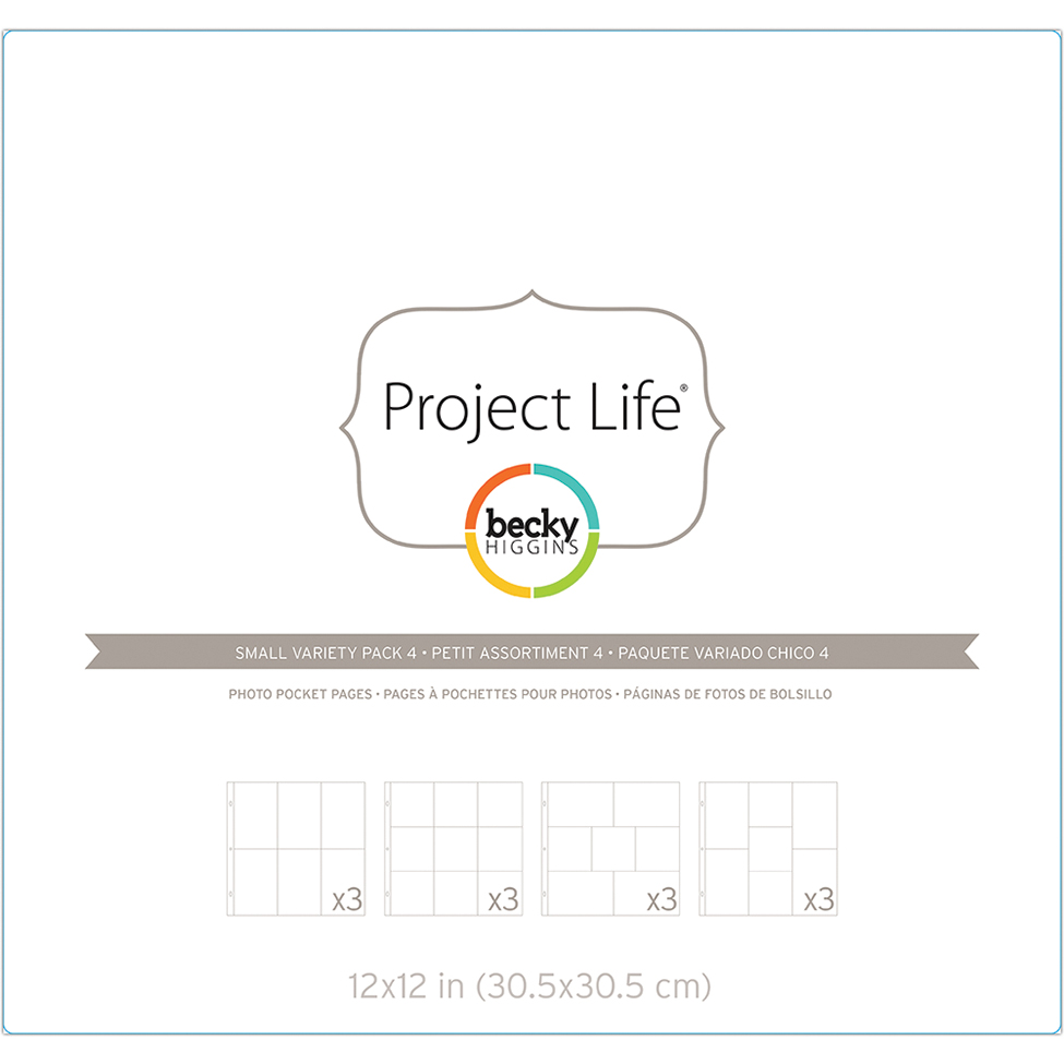 Bild von Project Life Photo Pocket Pages 12/Pkg-Small Variety Pack 4
