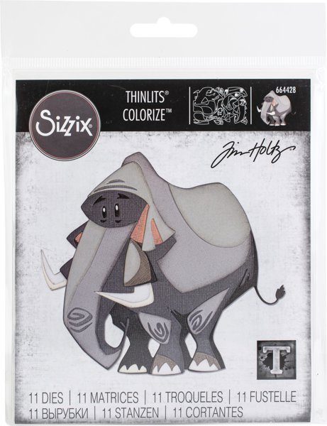 Bild von Sizzix Thinlits Dies By Tim Holtz-Clarence, Colorize