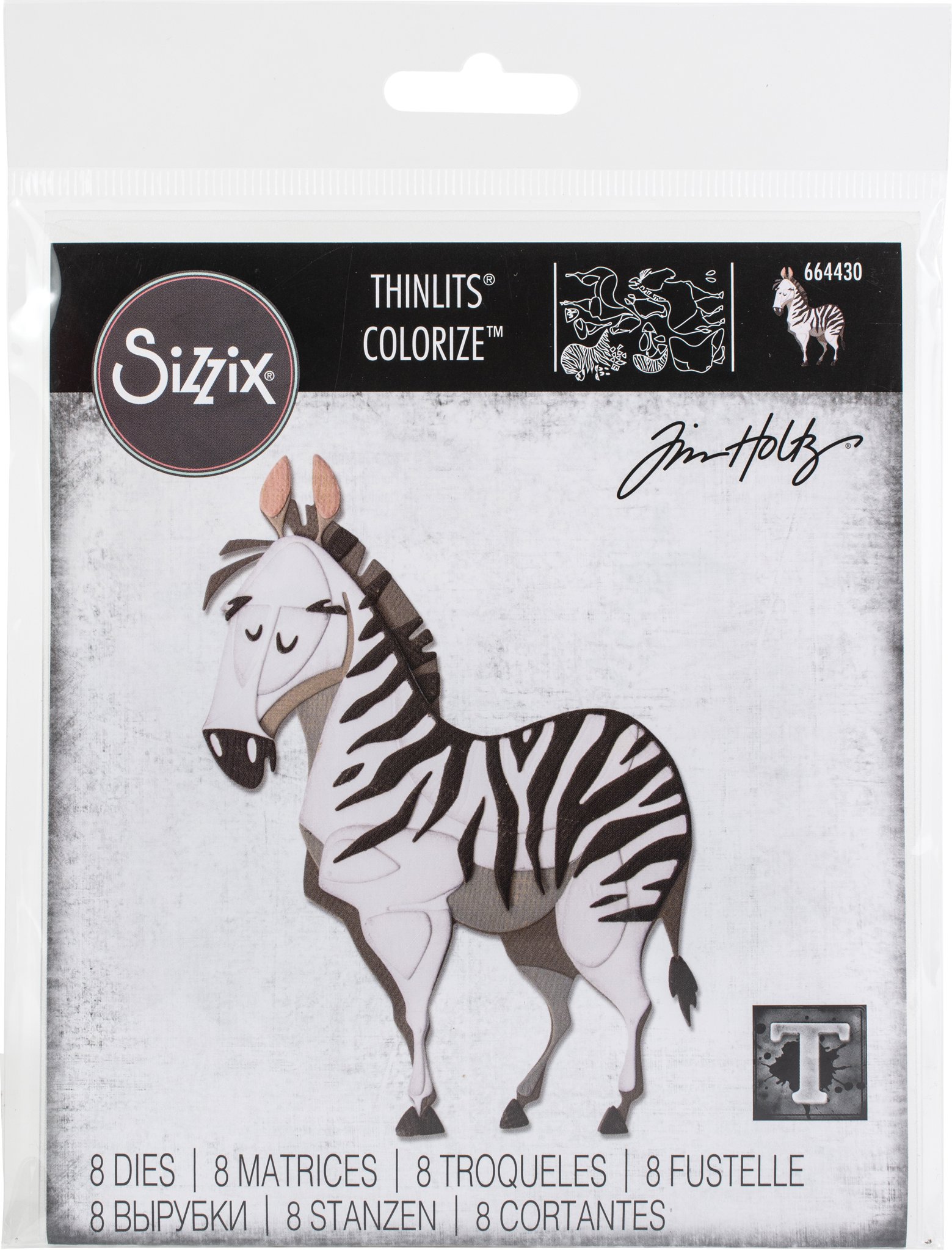 Bild von Sizzix Thinlits Dies By Tim Holtz-Winifred, Colorize