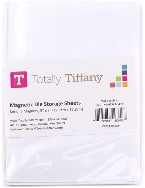 Bild von Totally-Tiffany Magnetic Storage Sheets-5"X7"