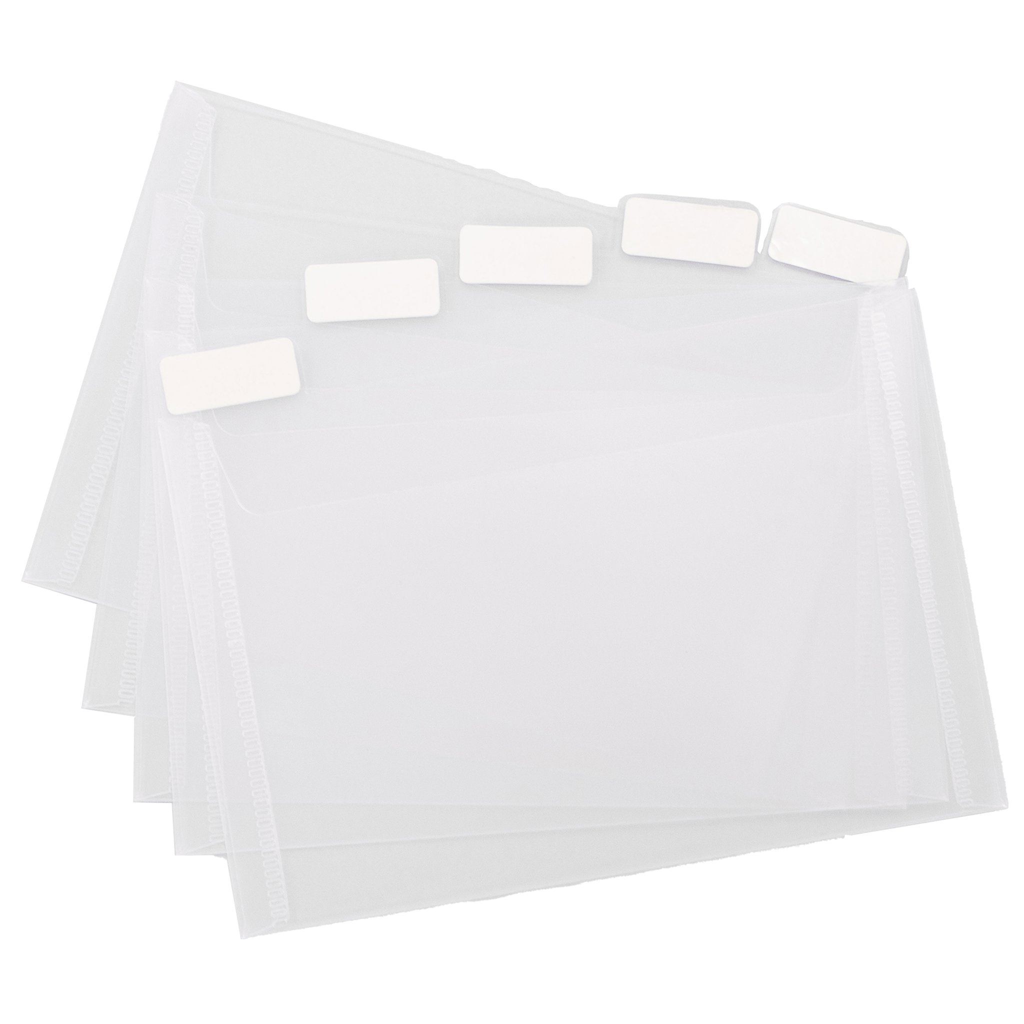 Bild von Totally-Tiffany Tabbed Divider Pockets 5/Pkg- 8 x 8 "