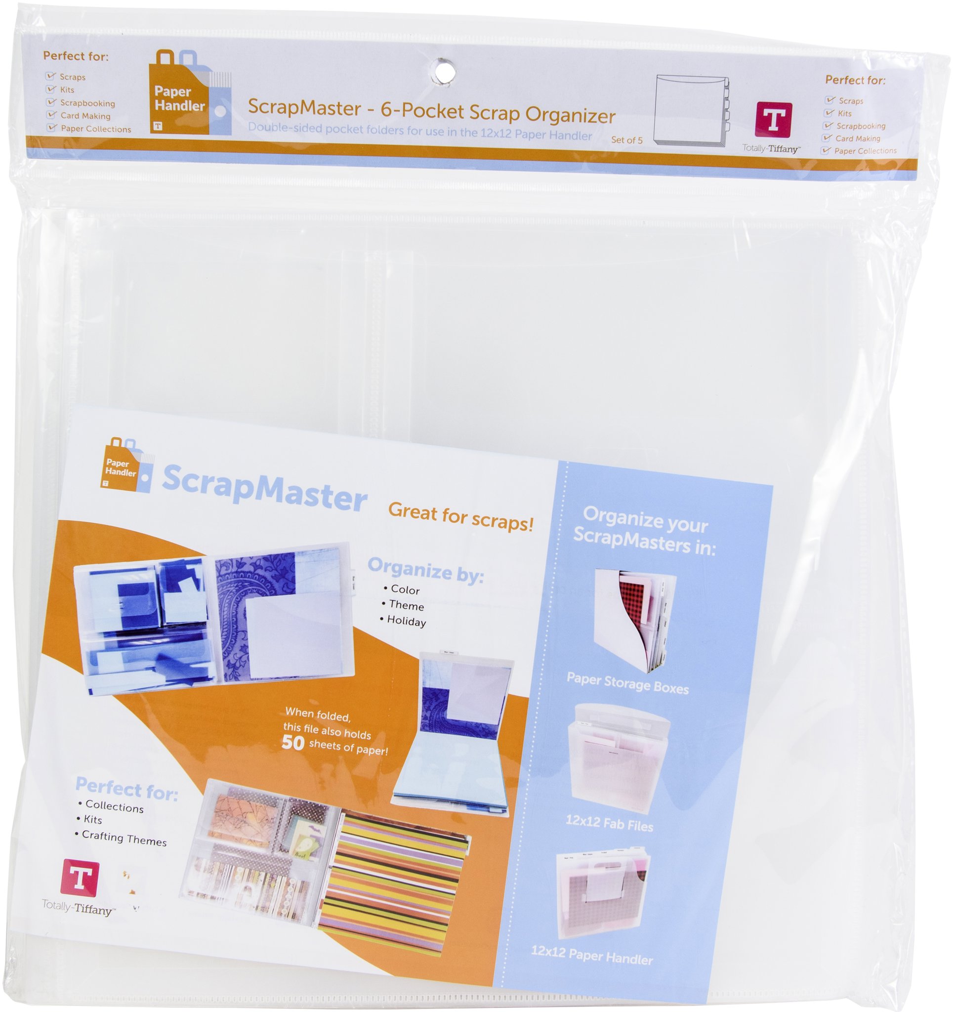 Bild von Totally-Tiffany ScrapMaster Scrap Paper Organizer 5/Pkg-