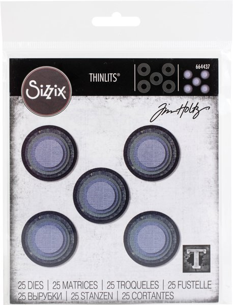 Bild von Sizzix Thinlits Dies By Tim Holtz-Stacked Circles