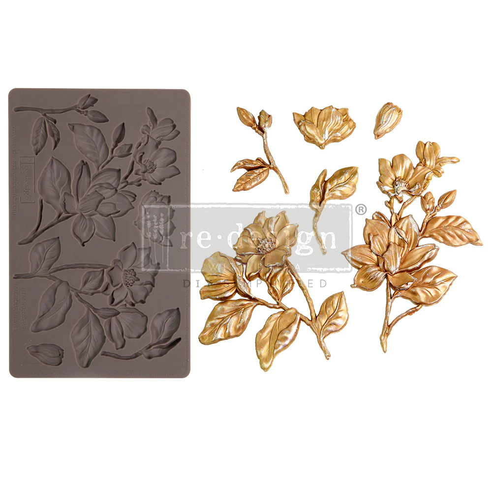 Bild von Prima Marketing Re-Design Mould 5"X8"X8mm - Magnolia Blooms