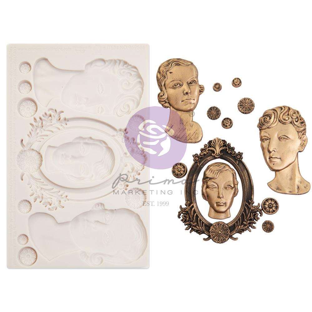 Bild von Finnabair Decor Moulds 5"X8"X8mm - Vintage Ladies