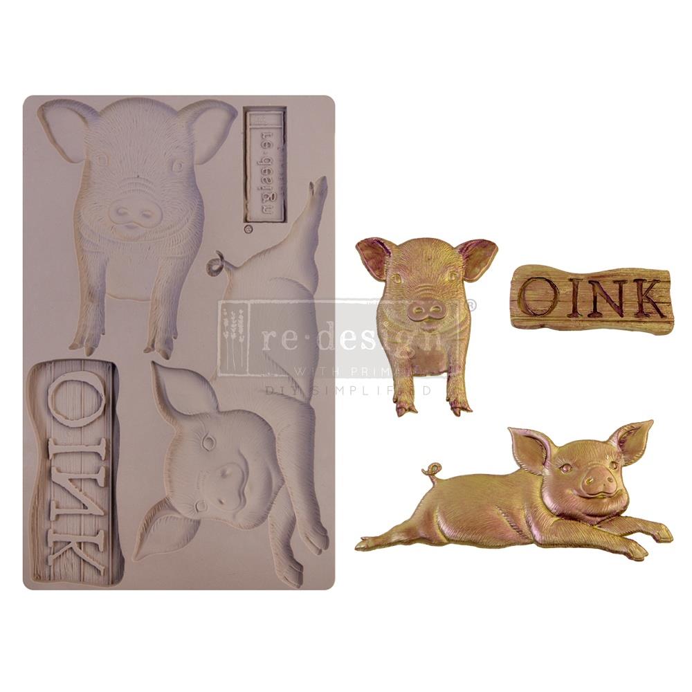 Bild von Prima Marketing Re-Design Mould 5"X8"X8mm - Farm Friends