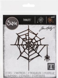 Bild von Sizzix Thinlits Dies By Tim Holtz 2/Pkg-Spider Web