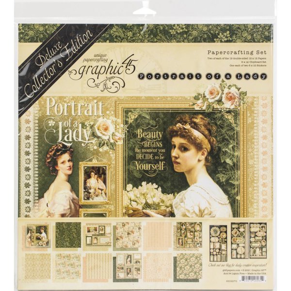 Bild von Graphic45 Deluxe Collector's Edition Pack 12"X12" - Portrait Of A Lady