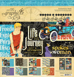 Bild von Graphic45 Life Is A Journey 12x12 Collection Pack