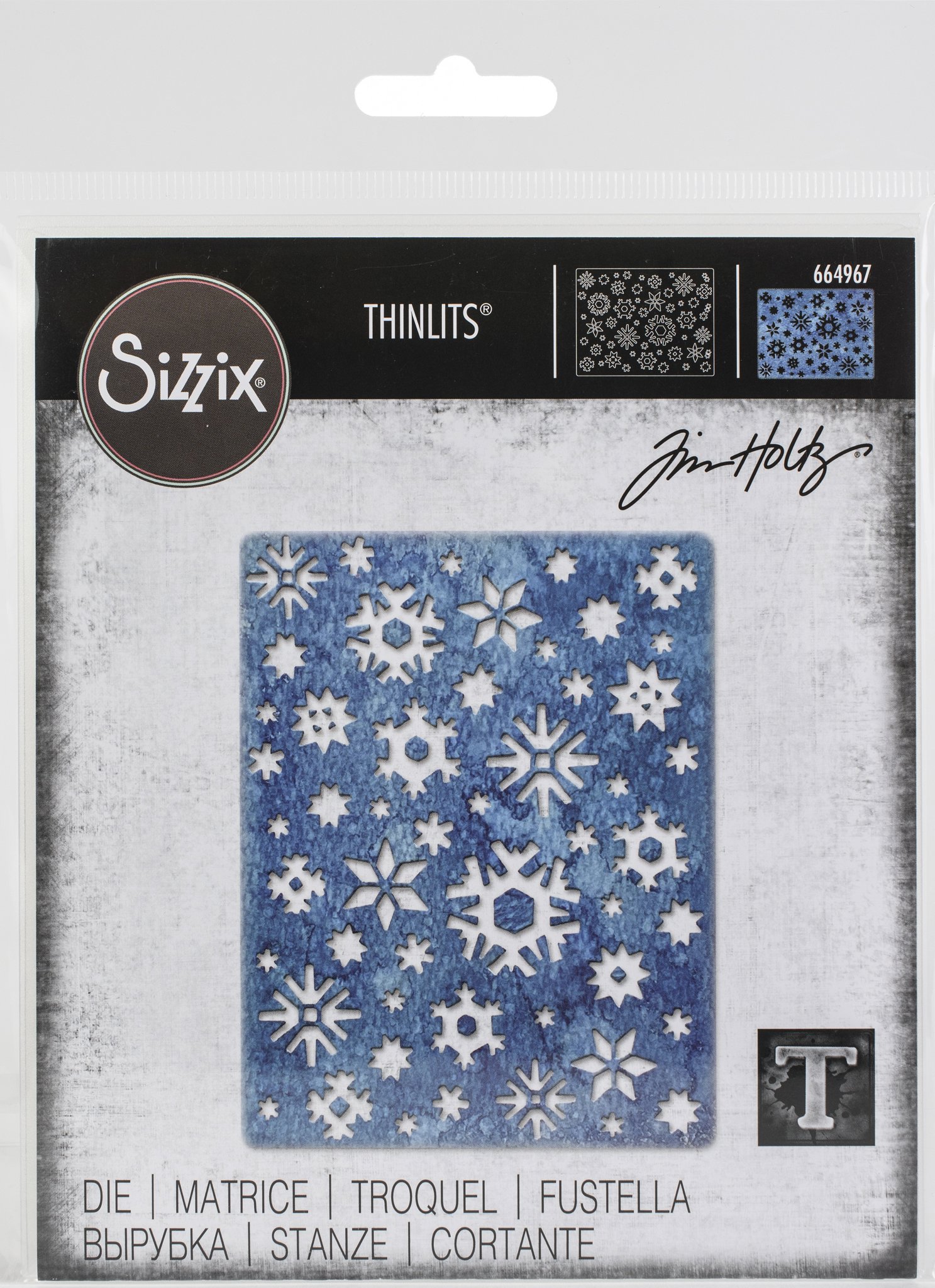 Bild von Sizzix Thinlits Die By Tim Holtz-Arctic