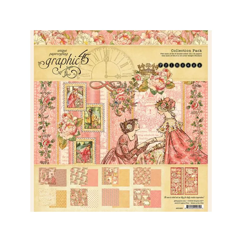 Bild von Graphic45 Princess 12x12 Collection Pack