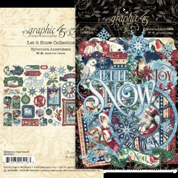 Bild von Graphic45 Let It Snow Journaling & Ephemera Cards