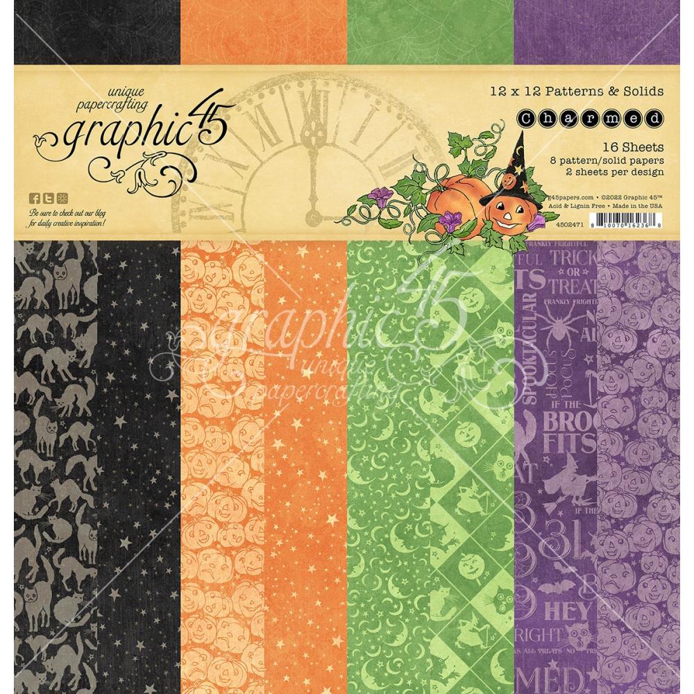 Bild von Graphic45 Charmed 12x12 Patterns & Solids