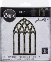 Bild von Sizzix Bigz Die By Tim Holtz-Cathedral Window