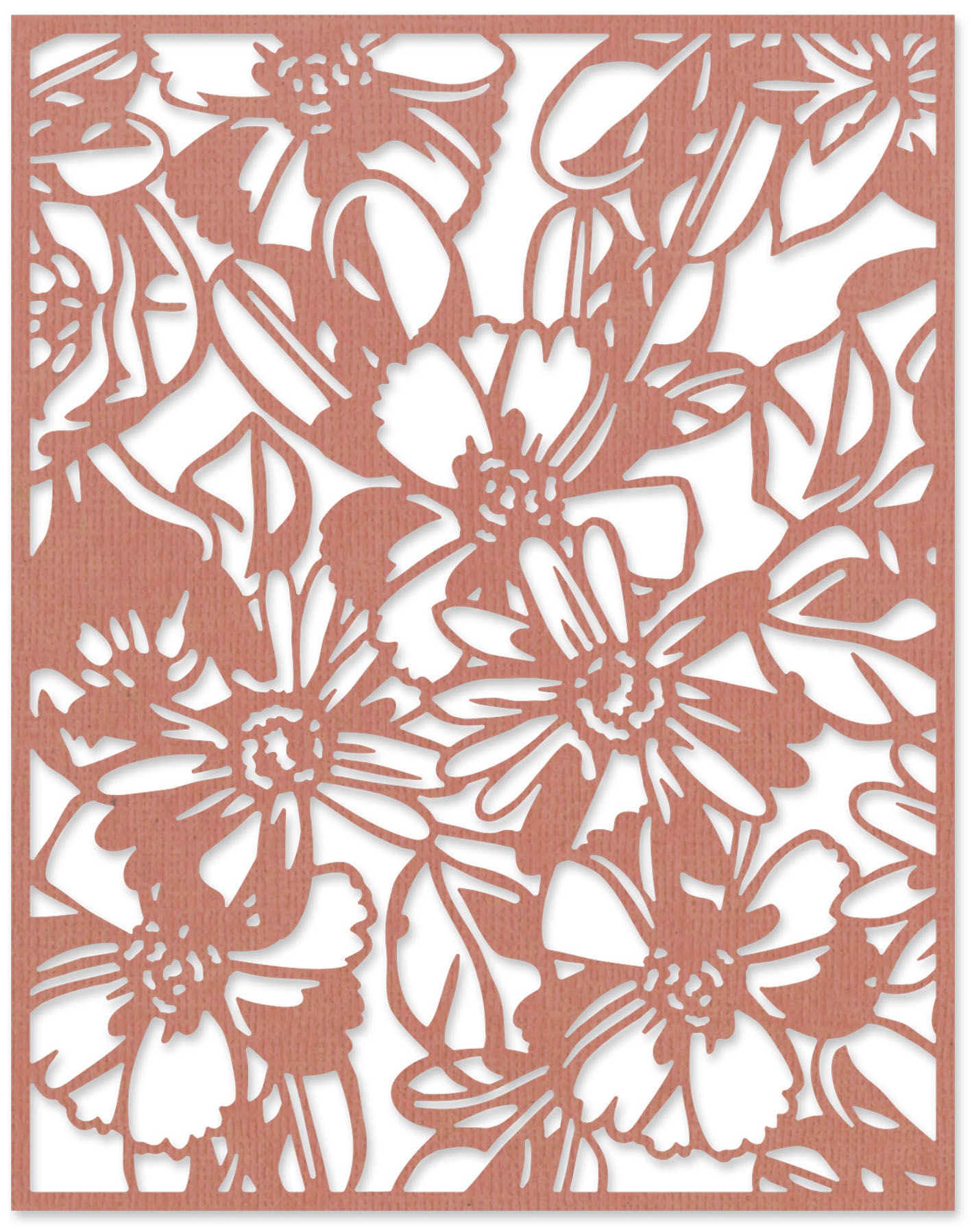 Bild von Sizzix Thinlits Die By Tim Holtz-Flowery