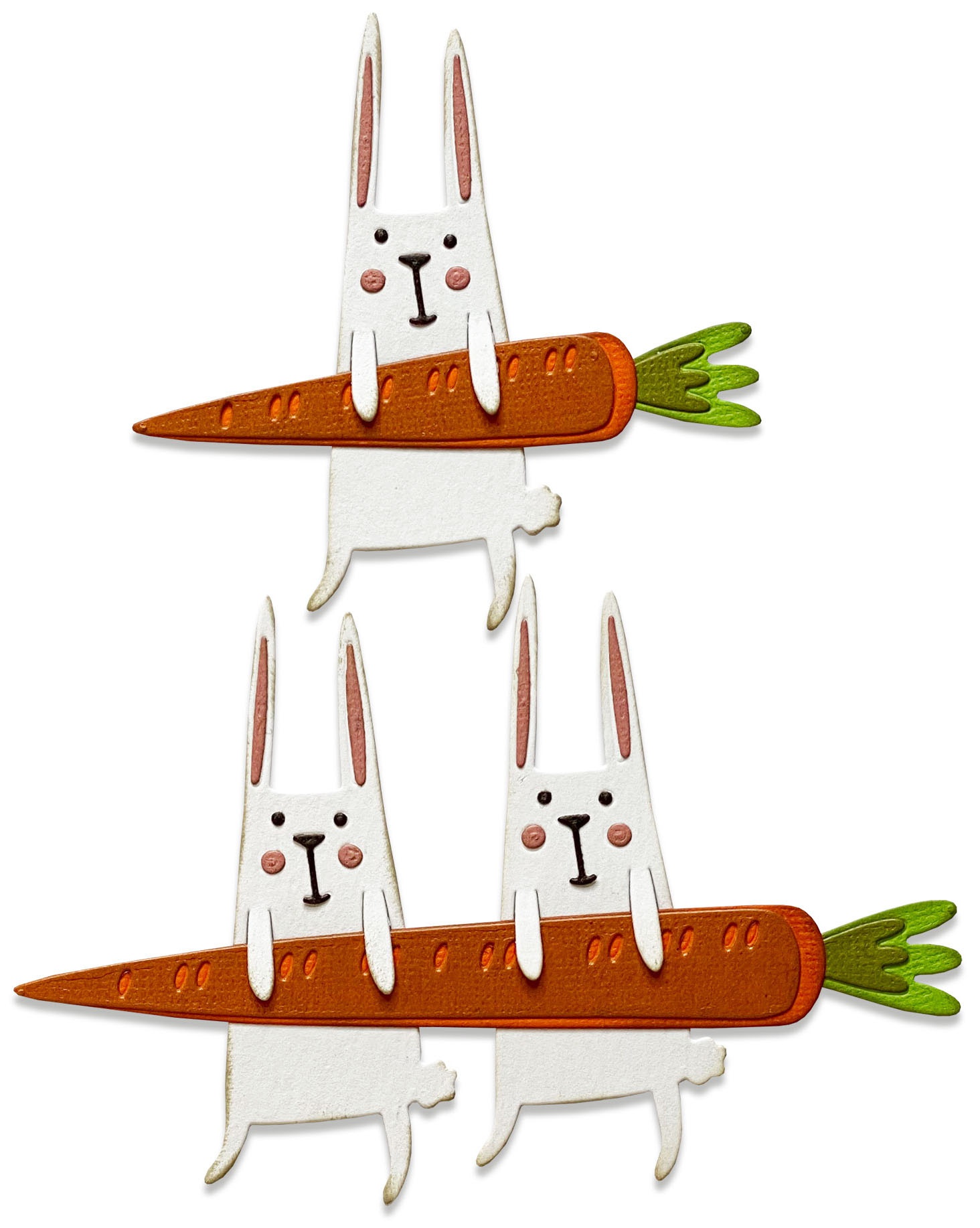 Bild von Sizzix Thinlits Dies By Tim Holtz 11/Pkg-Carrot Bunny