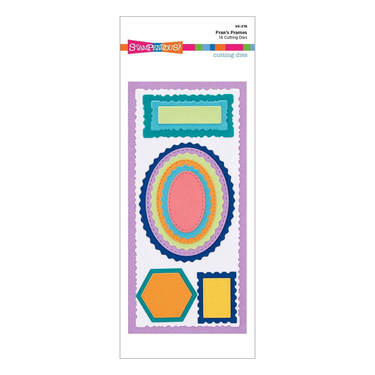 Bild von Stampendous Etched Dies-Fran's Frames