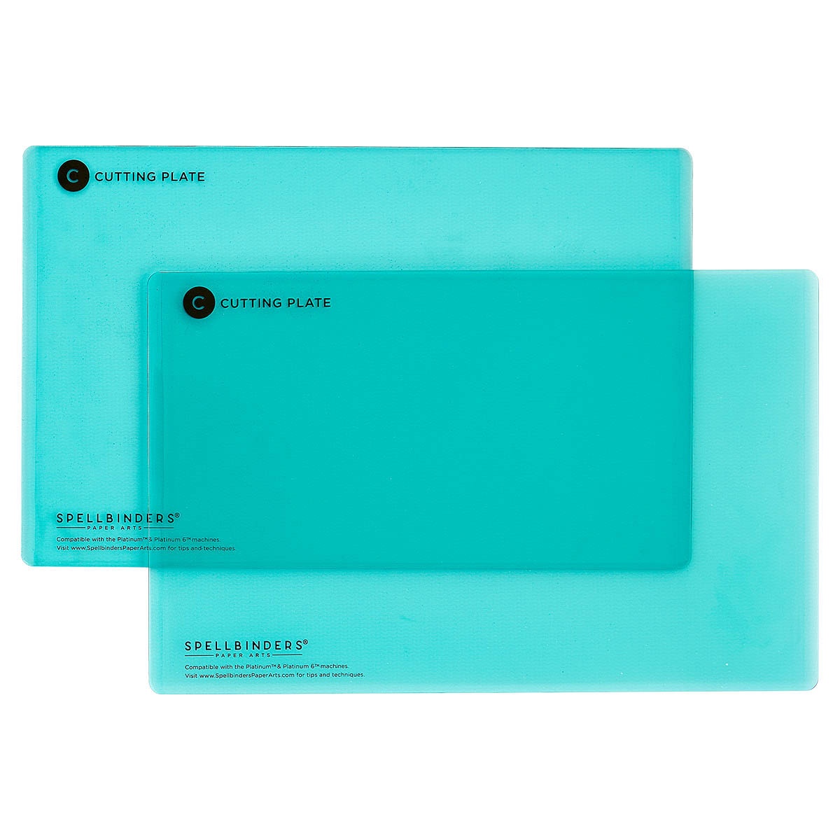 Bild von Spellbinders Cutting Plates Extended 2/Pkg-Teal