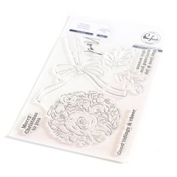 Bild von Pinkfresh Studio Clear Stamp Set 4"X6"-Floral Bauble