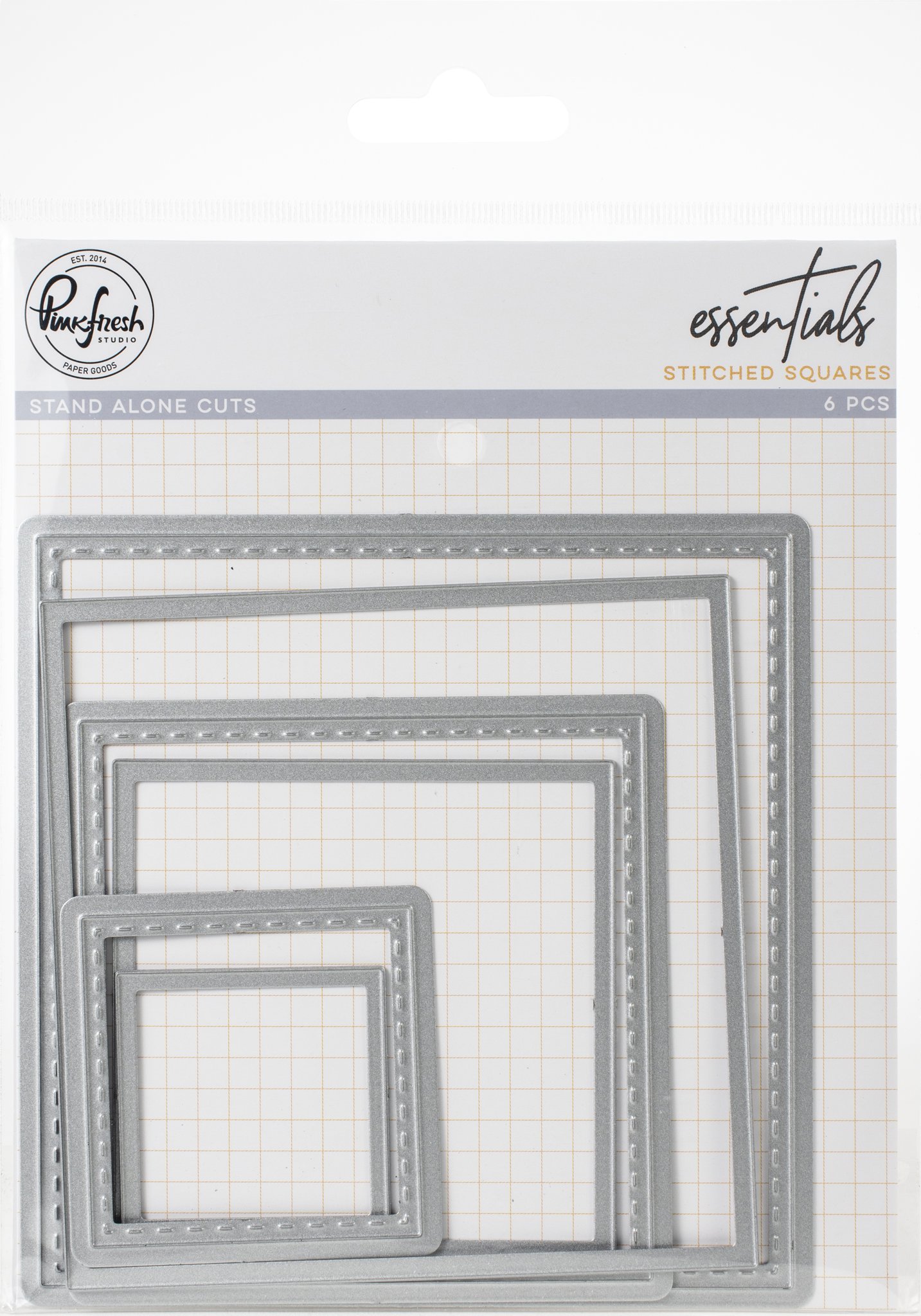 Bild von Pinkfresh Studio Essentials Die Set-Stitched Squares