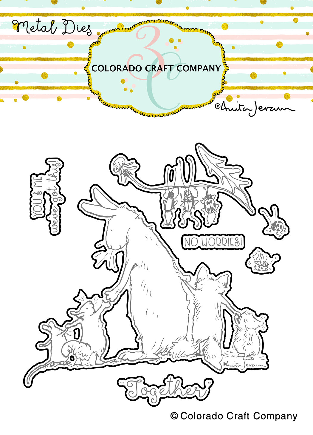 Bild von Colorado Craft Better Together Dies by Anita Jeram