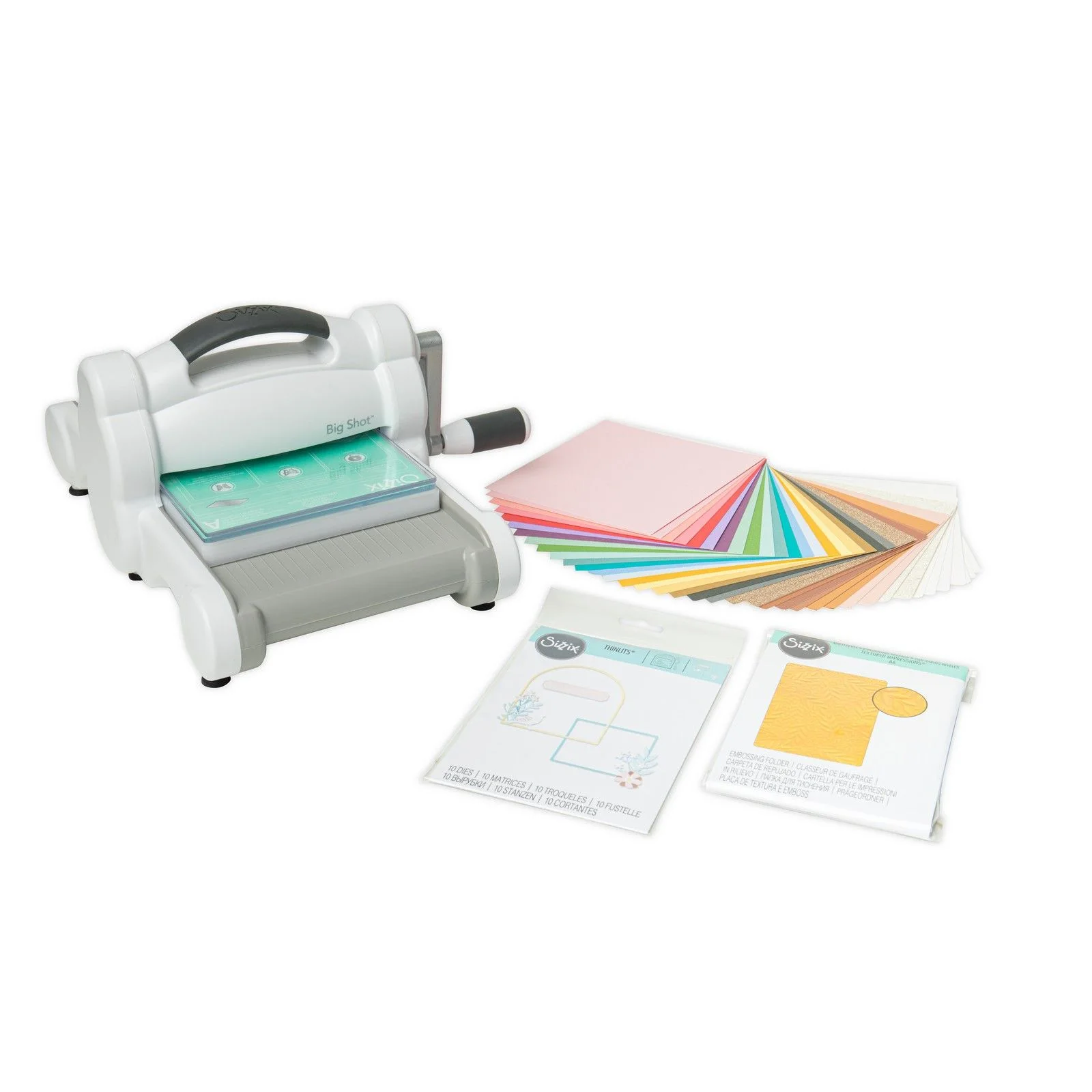 Bild von Sizzix Big Shot A5 Starter Kit White W/Gray (MBW: 180€)