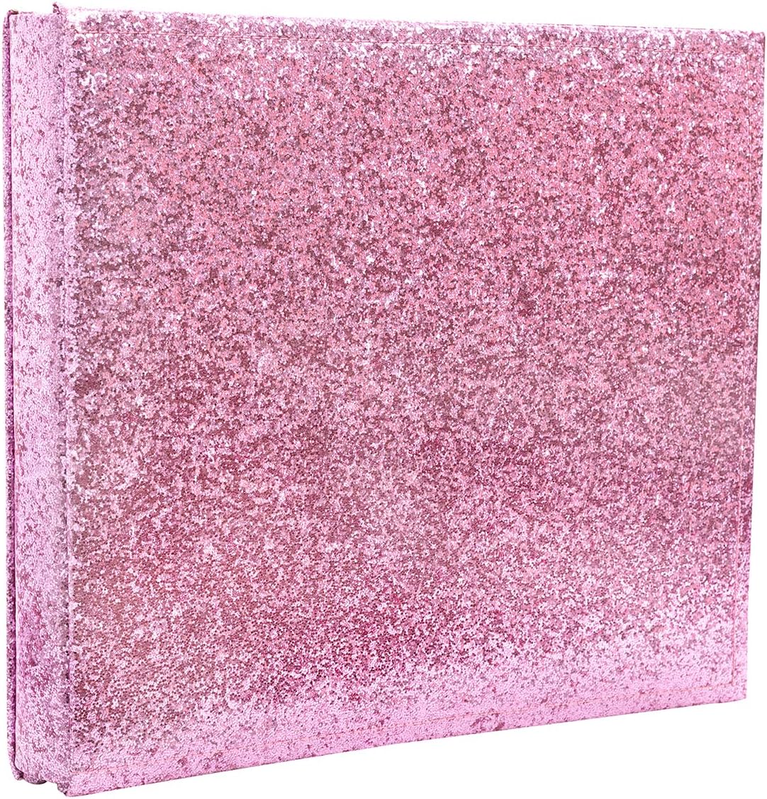 Bild von Heidi Swapp Storyline 3D-Ring Album 12"X12"-Pink Glitter