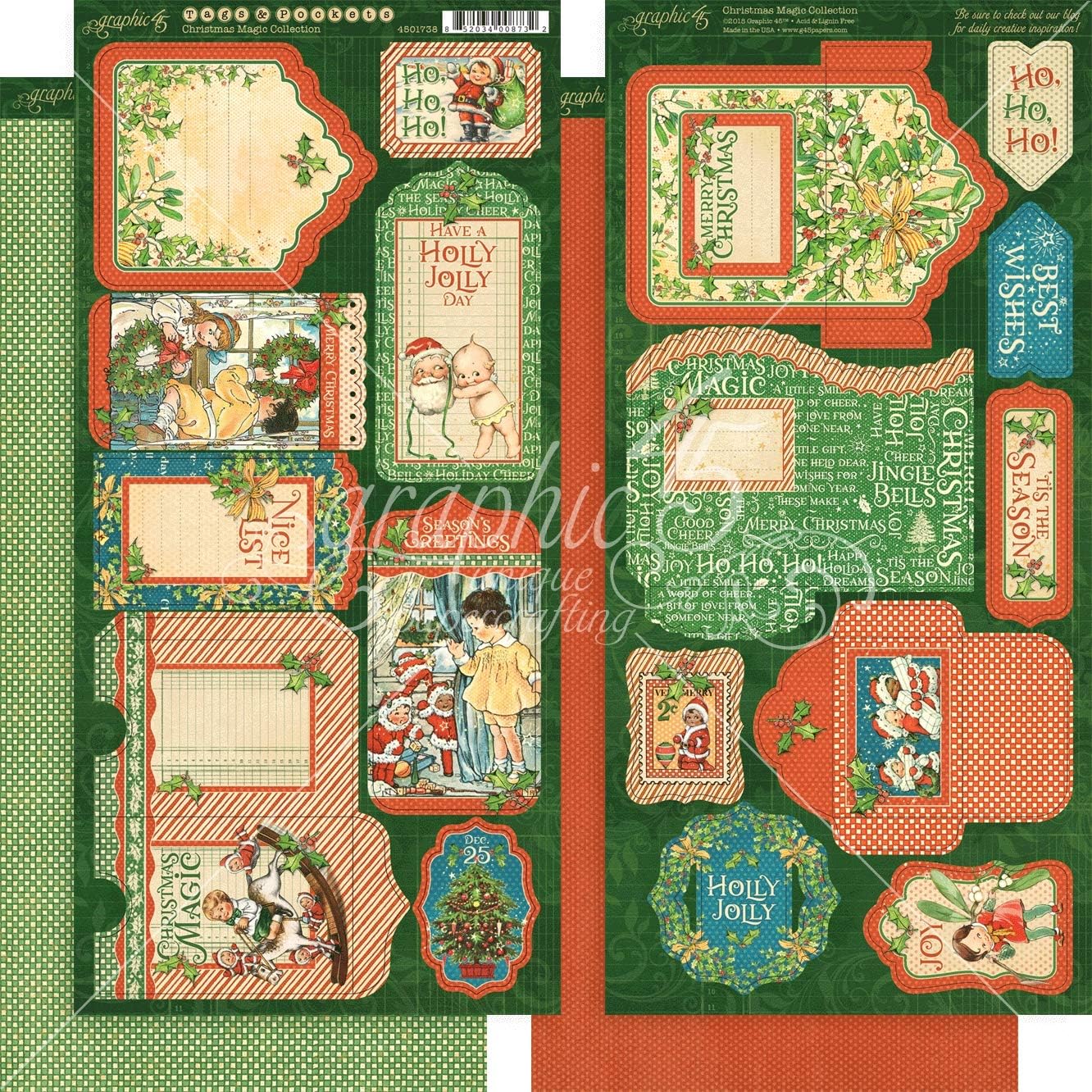 Bild von Graphic45 - Christmas Magic Tags & Pockets