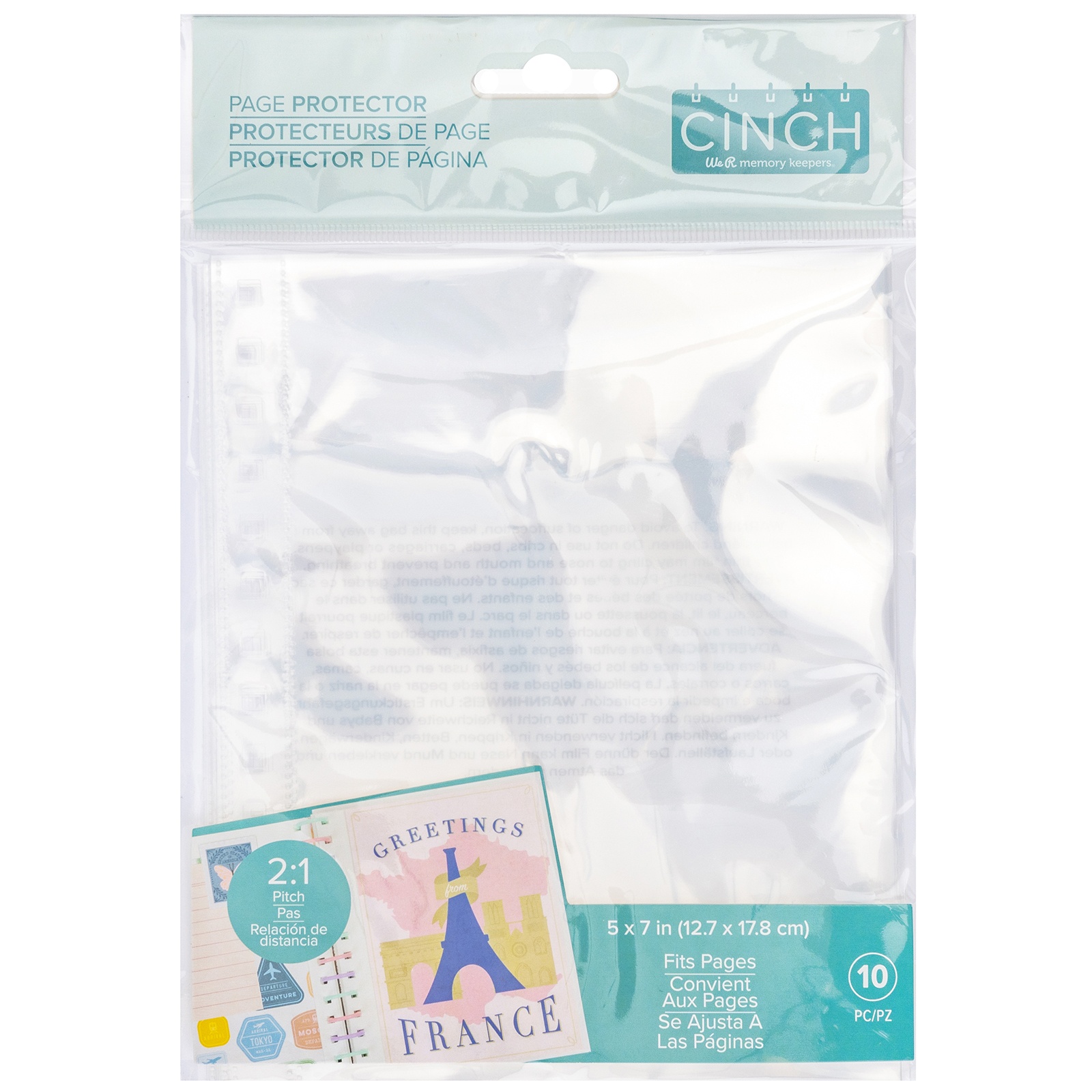 Bild von We R Memory Keepers Cinch Page Protectors 5"X7" 10/Pkg-