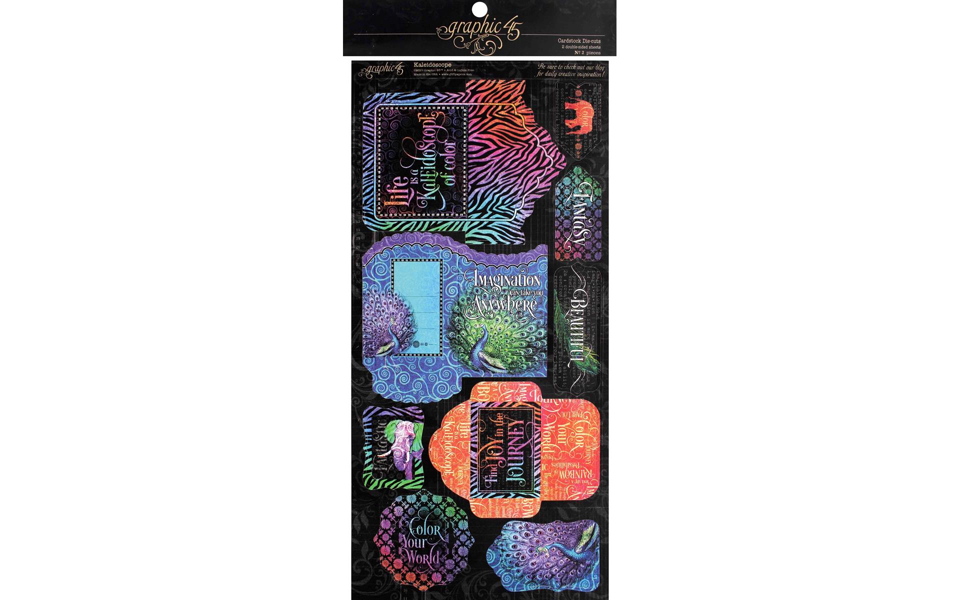 Bild von Graphic45 - Kaleidoscope - Tags & Pockets