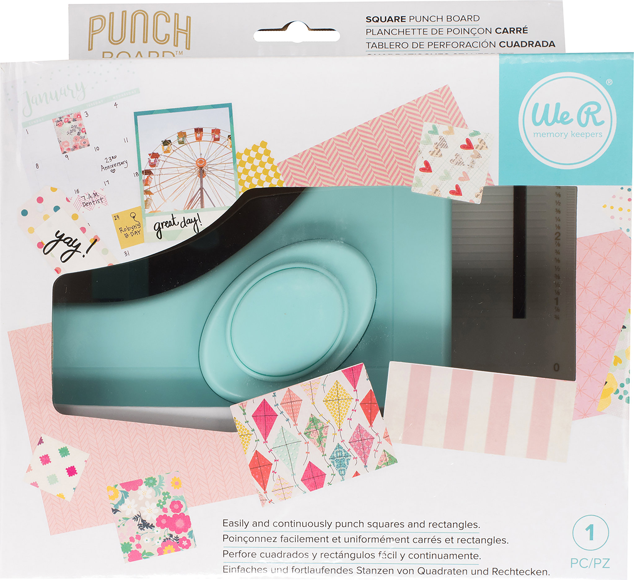 Bild von We R Square Punch Board-