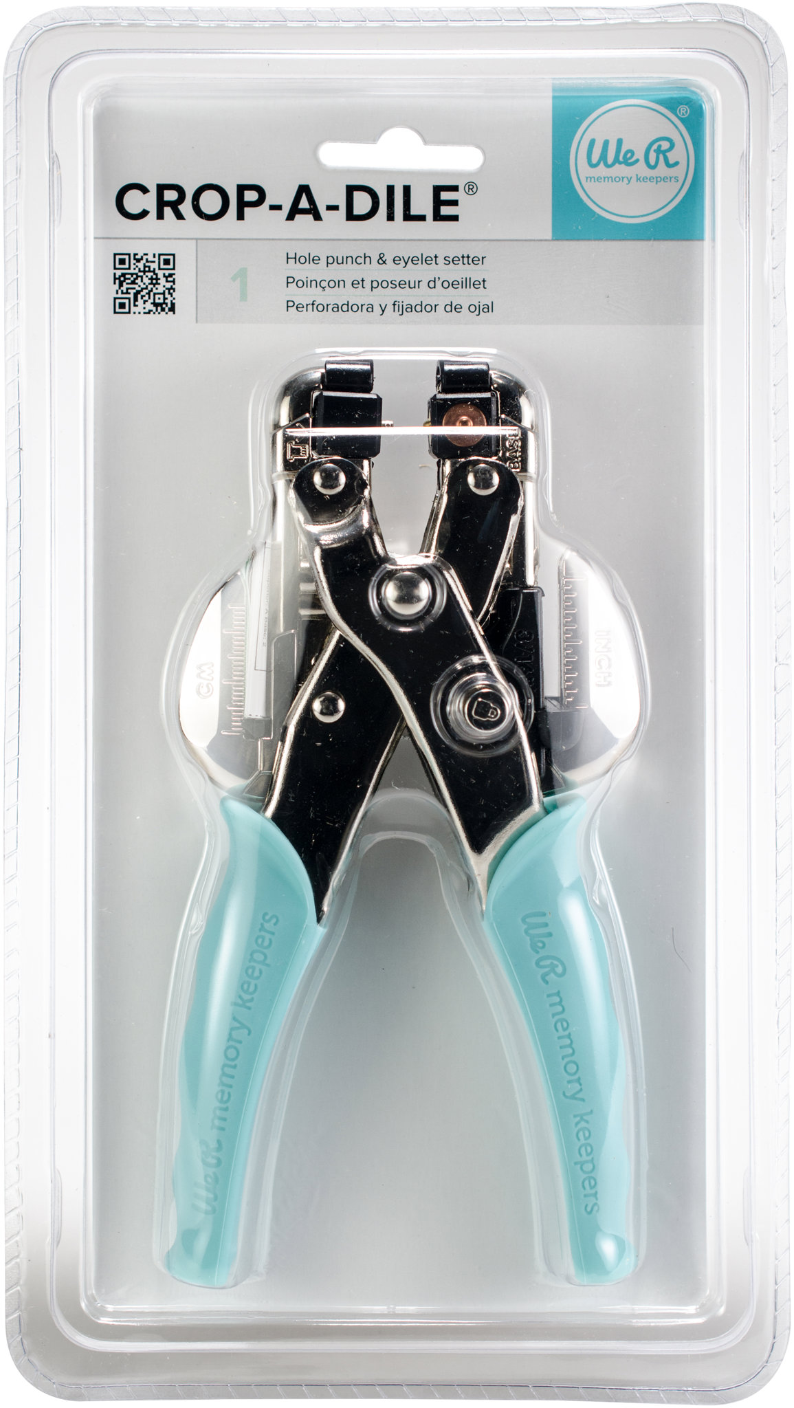 Bild von Crop-A-Dile Hole Punch & Eyelet Setter-Aqua